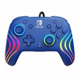 Pdp Nintendo Switch Afterglow Wave Wired Controller Blue cene