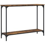  Konzolni stol boja hrasta 101x30 5x75 cm konstruirano drvo | shoptok.hr