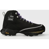 ROA Cipele x Aries Andreas za muškarce, boja: crna, sa srednje toplom podstavom, ALA01.001