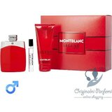 Mont Blanc muški Legend Red Set Cene