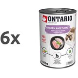 Ontario Cat Adult - puranja pašteta z rakitovcem 6 x 400 g | Shoptok.si
