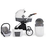 Kunert Kolica za bebe Rotax beli ram set 2u1 | Eponuda.com