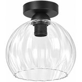 Brilagi LED Stropna svetiljka RETRO GLASS 1xE27/60W/230V pr. 25 cm crna/prozirna Cene