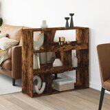 vidaXL Knjižna omara dimljeni hrast 100x33x94,5 cm inženirski les Cene