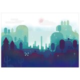  Samoljepljiva foto tapeta - Fairy-Tale Landscape 294x210 | shoptok.hr