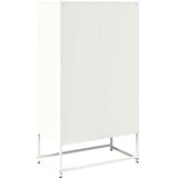 vidaXL Visoka ploča bijela 68x39x123 cm čelik | shoptok.hr