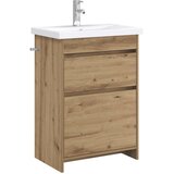 vidaXL Komplet pohištva za kopalnico Artisan hrast 61 x 40 x 84,5 cm, (5000246228) | Shoptok.si