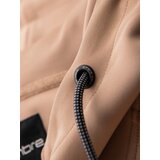 Ombre Unzipped men's hooded sweatshirt with piping - beige | shoptok.hr