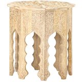  Bočni stolić Ø 48 cm od masivnog drva manga | shoptok.hr