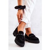 Gemre Suede Loafers Letters La.Fi | Shoptok.si