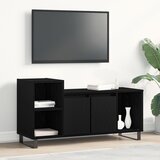 vidaXL TV omara Črn hrast Inženirski les Standard Moderno TV stojalo | Shoptok.si