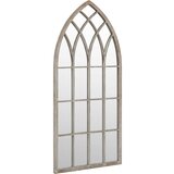 Maison Chic Ogledalo - Zrcalo - Kozmetično ogledalo peščeno 100x45 cm železno za notranjo uporabo, (21697751) | Shoptok.si