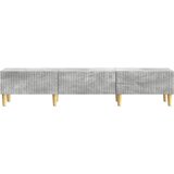  ormar Betonska siva 147 x 34,5 x 30 cm Konstruirano drvo | shoptok.hr