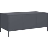 vidaXL Stolić za kavu antracit 101,5x50x43,5 cm hladno valjanog čelika | shoptok.hr