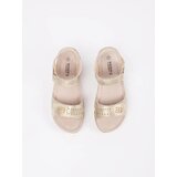 GOODIN Women's Gold Sandals | shoptok.hr