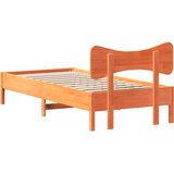  Okvir kreveta bez madraca voštano smeđi 90 x 200 cm od borovine | shoptok.hr