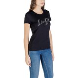 Liu Jo Majice s kratkimi rokavi ECS T-SHIRT MODA M/C UF5266 JS904 Črna | Shoptok.si