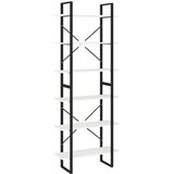  Visoki ormarić bijeli 80 x 30 x 210 cm od masivne borovine | shoptok.hr