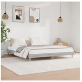  Posteljni okvir siva sonoma 200x200 cm inženirski les | Shoptok.si