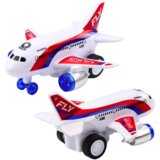 Battery Operated Passenger Plane Lights Sounds Drive Mix | shoptok.hr