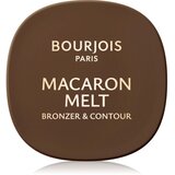 Bourjois Macaron Melt Bronzer & Contour bronzer in puder za konture 2 v 1 odtenek 04 Espresso Latte 5 g | Shoptok.si
