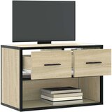 TV ormarić boja hrasta 60x31x39 5 cm konstruirano drvo i metal | shoptok.hr