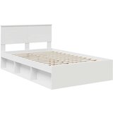  Konstrukcija postelje Bela 120 x 200 cm Konstruiran les, (5000103858) | Shoptok.si