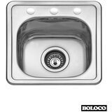 Boloco ugradna sudopera bl 609 inox ø90 38x38cm Cene