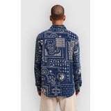 Rvca Dalas Patchwork Cord Shirt dark denim | Shoptok.si