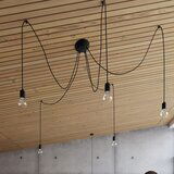 Nice Lamps Črna viseča svetilka Spider – | Shoptok.si