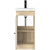  Kupaonski umivaonik s sudoperom Hrast sonoma 42 x 40 x 84,5 cm | shoptok.hr