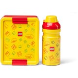 Lego Rumene plastične otroška posoda za malico v kompletu 2 ks Brick – Cene