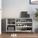 Ormarić za cipele boja betona 102x36x60 cm konstruirano drvo | shoptok.hr