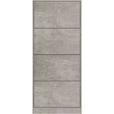 Ormarić Omarica za čevlje betonsko siva 63x24x147 cm inženirski les | Shoptok.si