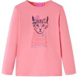 vidaXL Dječja majica dugih rukava ružičasta 104 | shoptok.hr