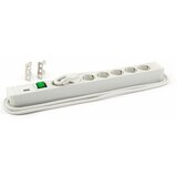 Bachmann Razdelilec 48cm 7x220V PVC + stikalo 333.600 | Shoptok.si