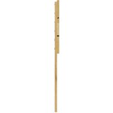 vidaXL Naglavna deska 120 cm iz masivnega lesa, hrast | Shoptok.si