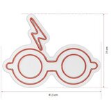 WALLXPERT Dekorativna plastična LED rasveta Glasses And Scar Red | ePonuda.com