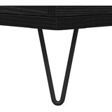 vidaXL Komode 2 pcs Crni hrast 120 x 35 x 70 cm Konstruirano drvo | shoptok.hr