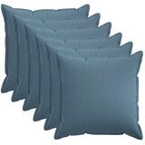  Presvlaka za jastuk 6 kom. HOUTEN Traper plava 80 x 80 cm - Trapere plave boje 80 x 80 cm 6 | shoptok.hr