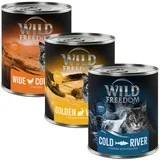 Wild Freedom Adult 6 x 800 g - receptura brez žitaric - Mešano pakiranje