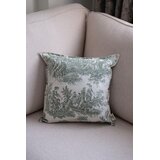 Aberto Design Dekorativna jastučnica BST058, 45 x 45 cm, Maslina-bela Cijene