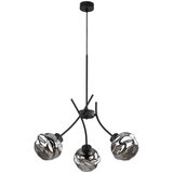  Luster na sajli ZULIA 3xE27/15W/230V crna/dimljena crna | Eponuda.com