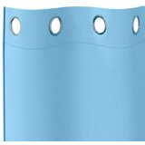  Zavjese za blackout s prstenovima 2 pcs Svijetloplava | shoptok.hr