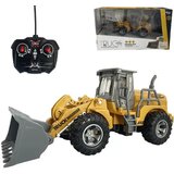 Magic Toys RC Buldožer na daljinsko upravljanje delovni stroj s svetlobnimi učinki v merilu 1/30 24cm | Shoptok.si