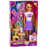 Anlily lutka s mačićima, grebalica za mačke, pribor za mačke, zdjelice, set igračaka | shoptok.hr
