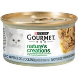  Varčevalni paket Gourmet Nature's Creations 24 x 85 g - Morska riba s špinačo | shoptok.hr