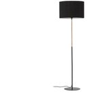 Kave Home Crna stojeća svjetiljka s tekstilnim sjenilom (visina 160 cm) Canar – | shoptok.hr