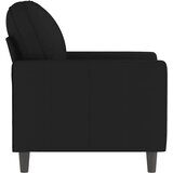  Fotelja crna 60 cm baršunasta | shoptok.hr
