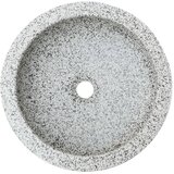 Nadgradni umivaonik sivi okrugli Φ 41 x 14 cm keramički | Eponuda.ba